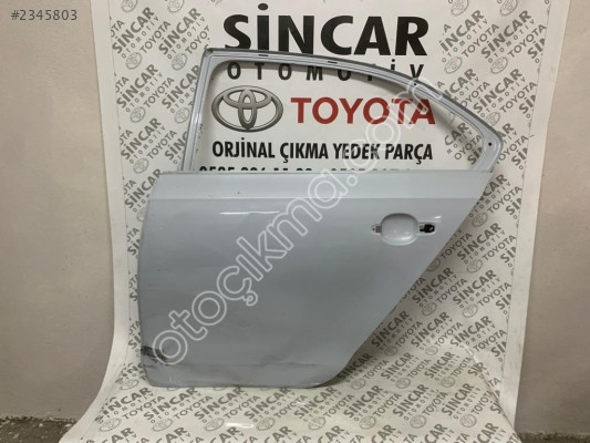 VOLKSWAGEN JETTA 2011 2017 SOL ARKA KAPI ÇIKMA ORJİNAL