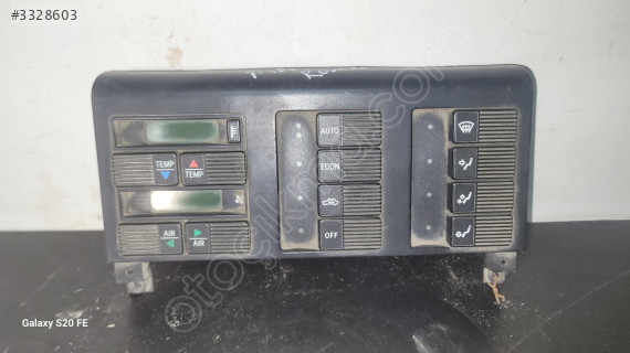 Alfa romeo 155 kalorifer kumanda paneli