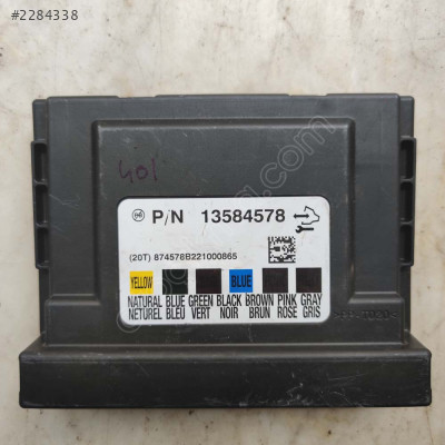 Opel Astra BCM Merkezi kontrol Modülü 13584578
