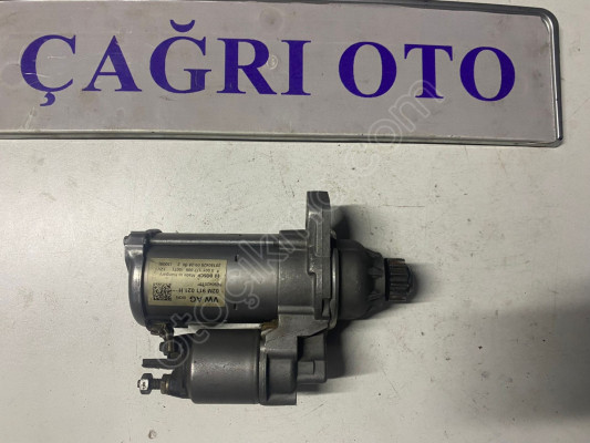 02M911021H MARŞ MOTORU VW POLO AUDİ SEAT SKODA ORJİNAL ÇIKMA