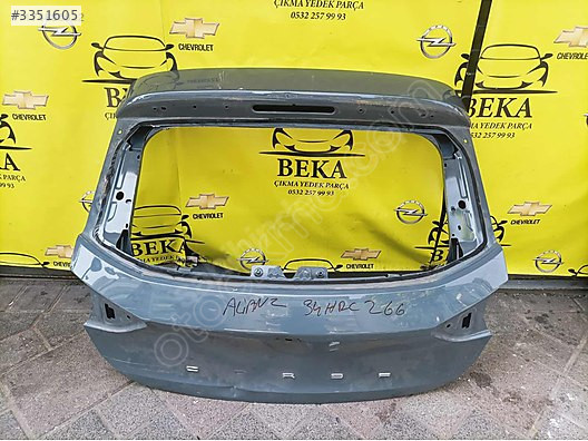OPEL CORSA F BAGAJ ÇIKMA ORJİNAL YEDEK PARÇA