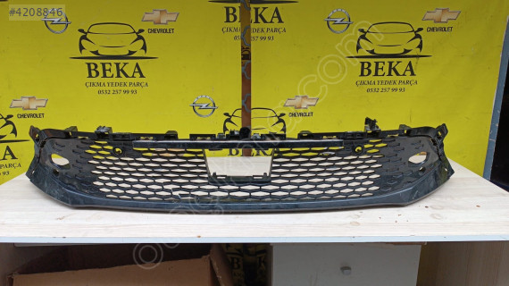 OPEL CORSA F ÖN TAMPON ALT IZGARA PİANO BLACK ÇIKMA ORJİNAL YEDEK