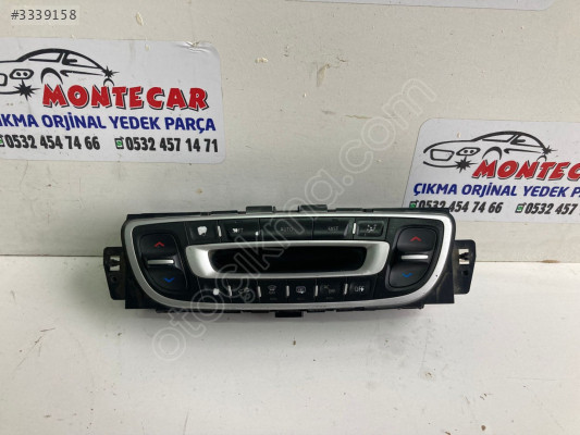 RENAULT MEGANE 3 KLİMA KONTROL PANELİ ORJİNAL ÇIKMA MONTECAR