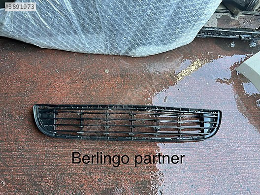 Partner berlingo ön tampon orta ızgara çıkma ORJİNAL
