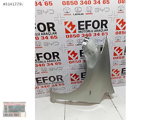 TOYOTA AURİS SOL ÖN ÇAMURLUK ÇIKMA ORJİNAL YEDEK PARÇA 07-10