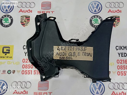 AUDİ Q8 ÖN TAMPON SOL İÇ HAVA KANALI OEM 4ke121763e