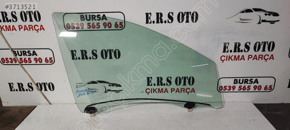 RENAULT FLUENCE SAĞ ÖN KAPI CAMI ORİJİNAL