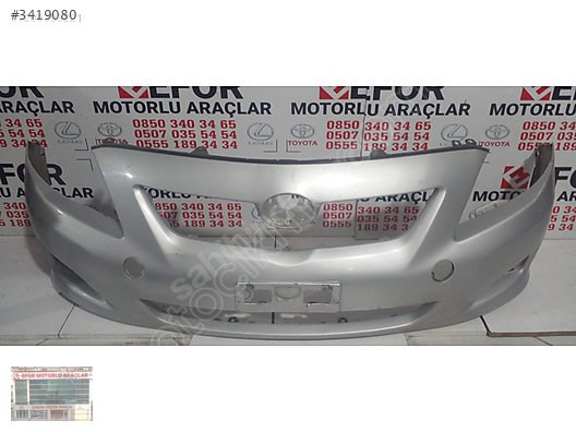 TOYOTA COROLLA ÖN TAMPON ÇIKMA ORJİNAL PARÇA