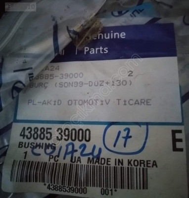 43885 39000 HYUNDAI SONATA DÜZ BURÇ-VITES DEĞİŞTİRME