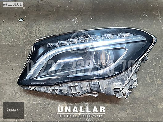 MERCEDES CLA SAĞ-SOL FAR ve TÜM AKSAMLARI | ÜNALLAR OTO ÇIKMA |