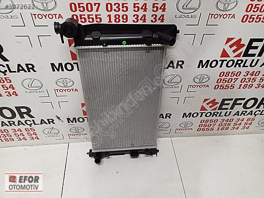 TOYOTA COROLLA SIFIR SU RADYATÖR 02-07 OEM NO : 16400-0D220