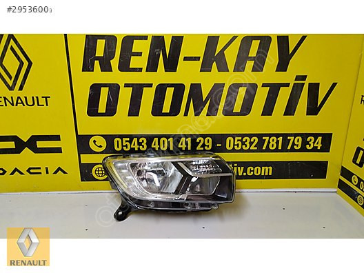 RENAULT SYMBOL LEDLİ SAĞ FAR ÇIKMA ORJ RENKAY OTO