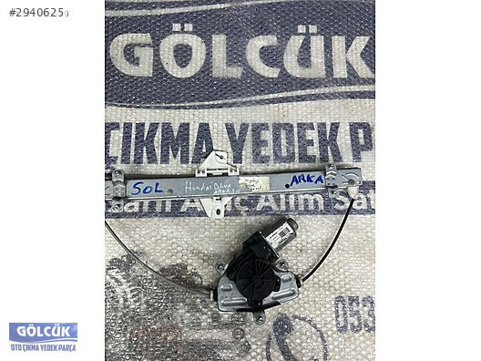 Hyundai Accent Blue Sol Arka Kapı Cam Motoru Cam Krikosu ORJİNAL