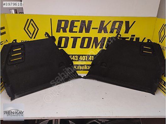RENAULT CLİO 5 BAGAJ SAĞ SOL İÇ KENAR DÖŞEMESİ ORJ ÇIKMA RENKAY