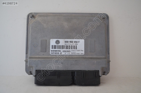 03D906033F 5WP4029802 505700R4052664 MOTOR BEYNI VOLKSWAGEN POLO