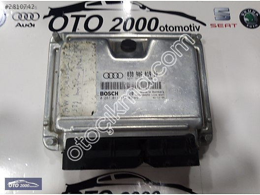 038906019JQ-038997019FX AUDI A4 1.9 TDI AWX MOTOR BEYNİ