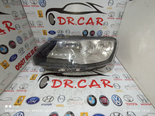 SKODA RAPİD 2013 SONRASI SOL ÖN FAR ÇIKMA PARÇA