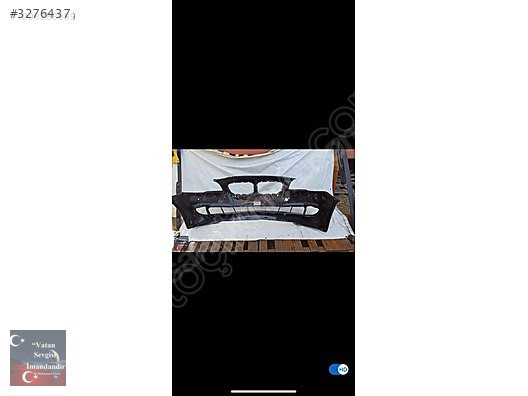 BMW 5.20 2003-2010 ARASI ÖN TAMPON SİYAH