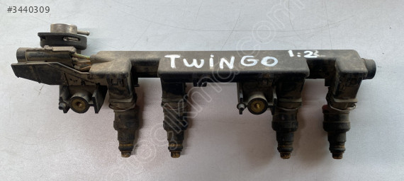 renault twingo 1.2 enjektör kütüğü/rail borusu (son fiyat)