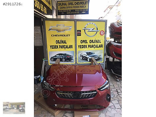 Opel corsa f komple ön set kaput tampon far çamurluk