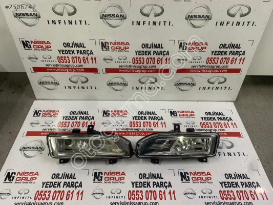 NİSSAN QASHQAİ SAĞ SİS FARI ÇIKMA PARÇA J11 2017-2020