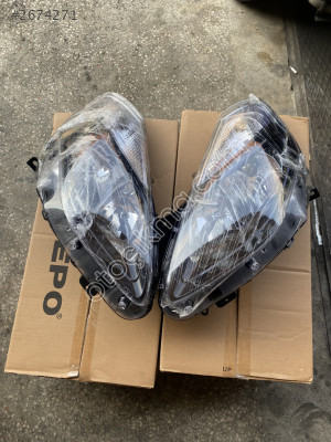 Renault clio 3 sıfır far sag sol depo marka