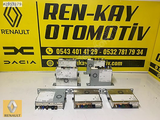 259150730R / 283C39101R RENAULT CLİO 5 RADYO BEYNİ NAVİGASYON