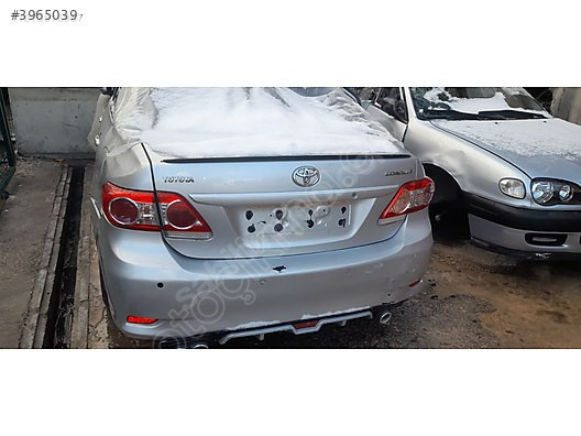 2008 2018 COROLLA ARKA DİNGİL HATASIZ ORJİNAL