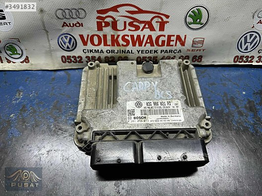 VW CADDY 1.9TDİ ÇIKMA MOTOR BEYNİ BLS MOTOR 03G 906 021 PD-CG