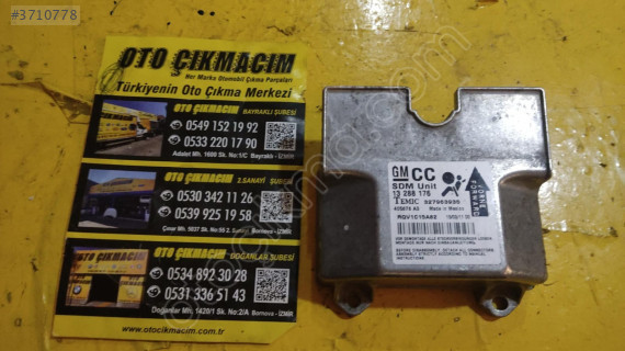 Opel Astra H Modeli İçin 13288176 Numaralı Airbag Beyni
