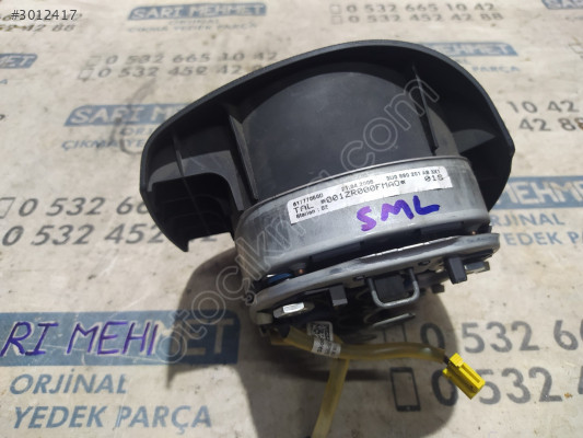 ÇIKMA SKODA SÜPER B DİREKSİYON AİRBAG 3U0880201AB