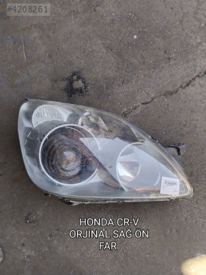 HONDA CR-V ORJİNAL MERCEKLİ SAĞ ÖN FAR AZ HASARLI 2002-2007