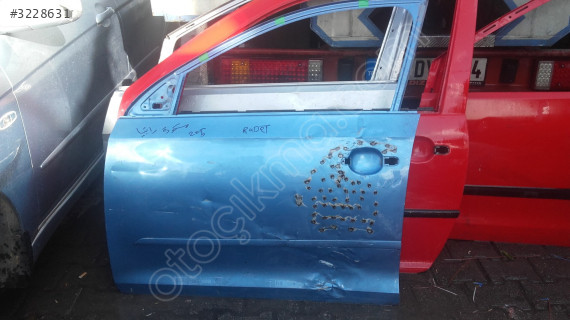 SKODA FABİA ORJİNAL ÇIKMA SOL ÖN KAPI