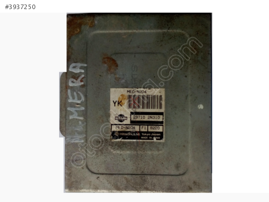 Nissan Almera N16 Motor Beyni 237102N310 MEC-N204 YK Garantili