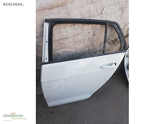 VOLKSWAGEN GOLF 7 ÇIKMA SOL ARKA KAPI DOLU