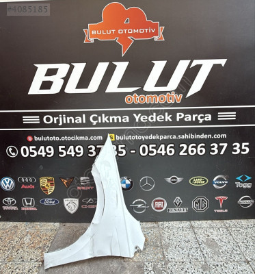 Vw polo sol çamurluk beyaz orjinal çıkma 2017-2019