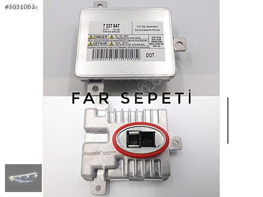 BMW 5 SERİSİ F10 XENON FAR BEYNİ SIFIR 2009-2013 UYUMLU