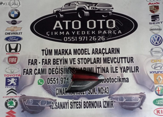 OPEL CORSA F ORJİNAL ÇIKMA SOL İÇ STOP