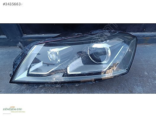 VOLKSWAGEN PASSAT B7 ÇIKMA ORJİNAL SOL FAR HATASIZ