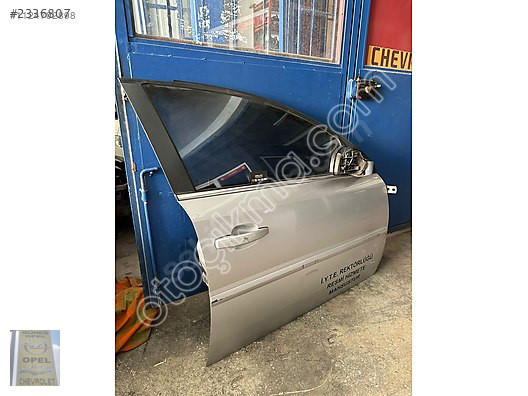 OPEL VECTRA C SAĞ ÖN KAPI HATASIZ GÜMÜŞ GRİ ORJİNAL G