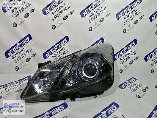 MERCEDES E SERİSİ W207 KASA SOL FAR MAKYAJSIZ BLACK 10073662