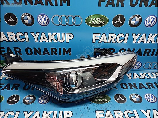 HYUNDAİ İ20 SAĞ LETLİ FAR ORJİNAL CIKMA TEMİZ