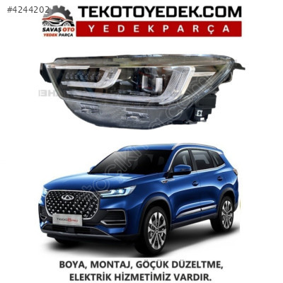 TIGGO 8 PRO ÖN FAR SAĞ SOL 2022 2023 2024 KAMPANYA