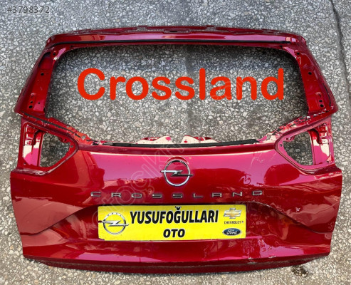 CROSLAND ARKA BAGAJ KAPAĞI CAM STOP TAMPON PANEL DEMİR