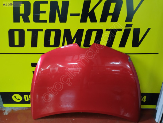 RENAULT CLİO 4 MOTOR KAPUTU KIRMIZI ORJ ÇIKMA RENKAY OTO KOCAELİ