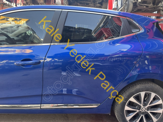 Renault Clio 5 Sol Arka Kapı Hatasız Boyasız Orijinal-Demir Mavi