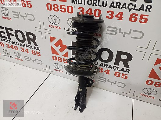 TOYOTA COROLLA SAĞ KOMPLE AMORTİSÖR ORJİNAL ÇIKMA YEDEK PARÇA