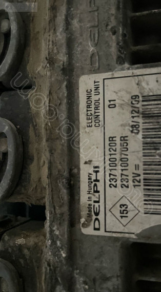 Renault Fluence Motor Beyni - 1.5 237100120R 237100705R