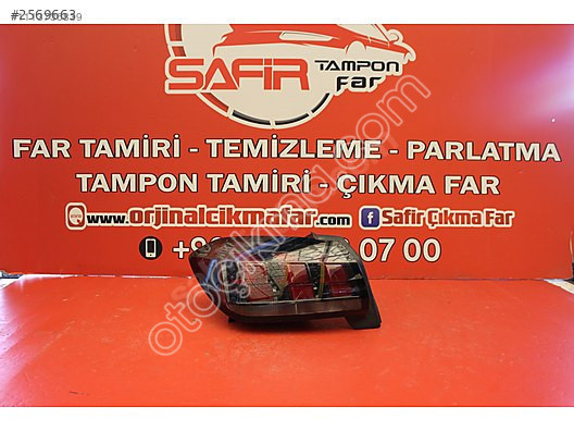 PEUGEOT 208 2020-2023 SIFIR ORJİNAL SOL STOP LAMBASI [DEFOLU