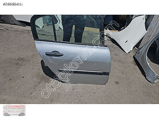 2004/2010 RENAULT MEGAN 2 SAĞ SOL ARKA KAPI ORJİNAL DOLU